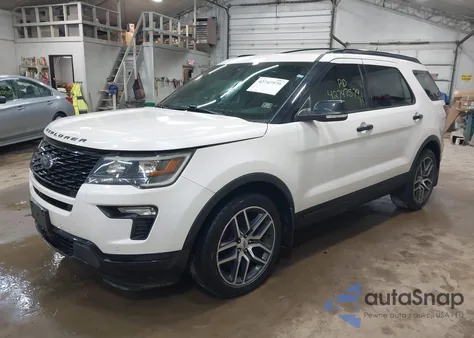 2018 Ford Explorer Sport from USA, damaged, VIN 1FM5K8GT6JGA03889
